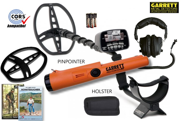 Garrett AT PRO Metalldetektor mit Pinpointer