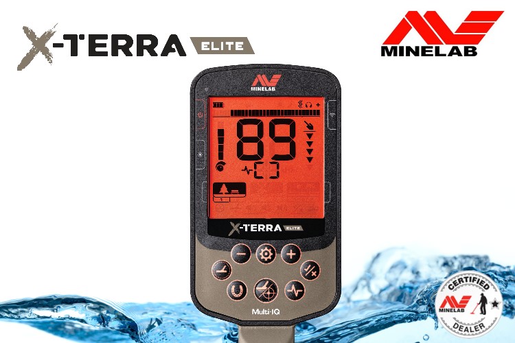 Minelab X-Terra Elite Metalldetektor  & Pinpointer Pro-Find 35