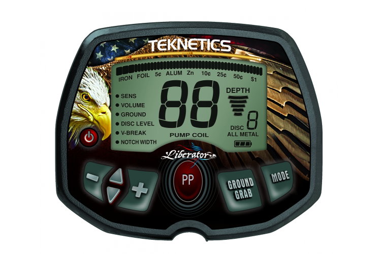 Metalldetektor Teknetics Liberator & Pinpointer Xpointer & Schatzsucherhandbuch